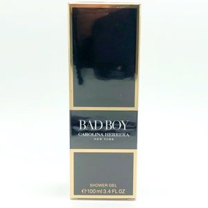 Carolina Herrera Bad Boy Shower Gel 3.4 oz NEW BOX SEALED